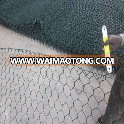 China  supplier Galvanized or PVC coated gabion box cage used for River babk protection usage life 50 to 120 years