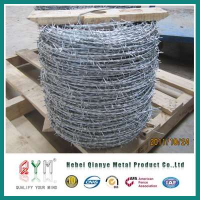 Barbed Wire/ Galvanized Barbed Wire/China ISO Certificated Barbed Wire